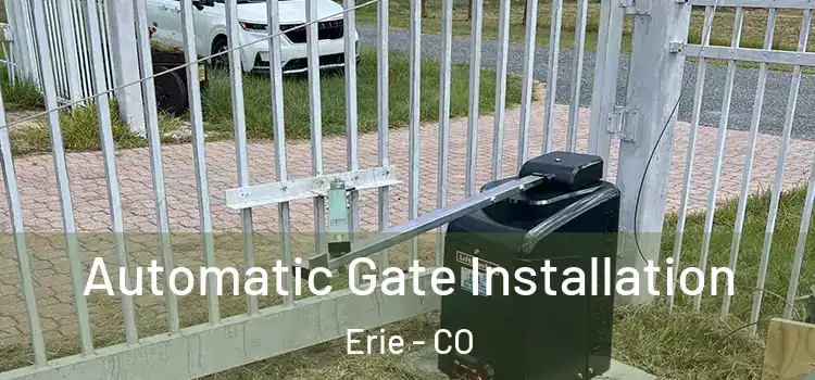Automatic Gate Installation Erie - CO