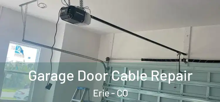  Garage Door Cable Repair Erie - CO