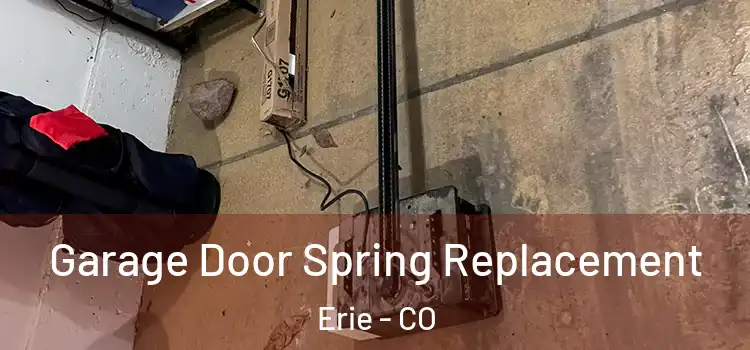  Garage Door Spring Replacement Erie - CO