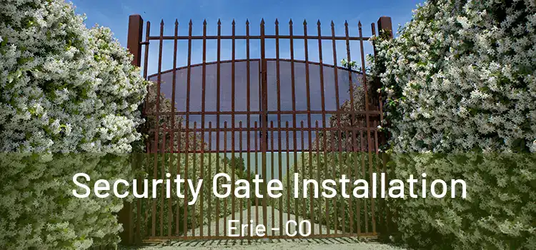 Security Gate Installation Erie - CO