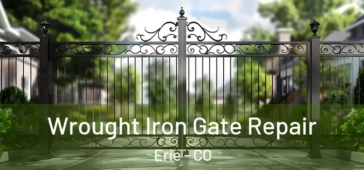 Wrought Iron Gate Repair Erie - CO